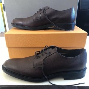 ♦️Tod's Men's Saffiano Leather Bluchers - Brown